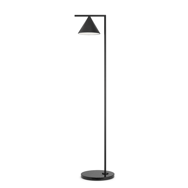 Flos Captain Flint Floor Lamp - Flos - Floor Lamp - Black - HORNE