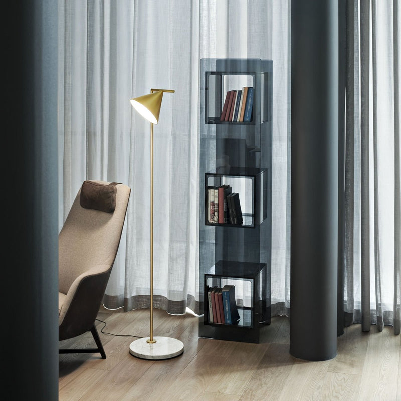 Flos Captain Flint Floor Lamp - Flos - Floor Lamp - Black - HORNE