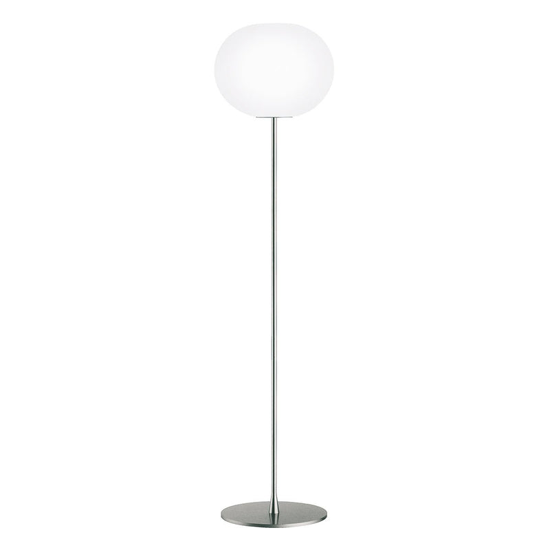 Flos Glo - Ball Dimmable Floor Lamp - Large/F3 - Flos - Floor Lamps - Matte Black - F3: 72.83