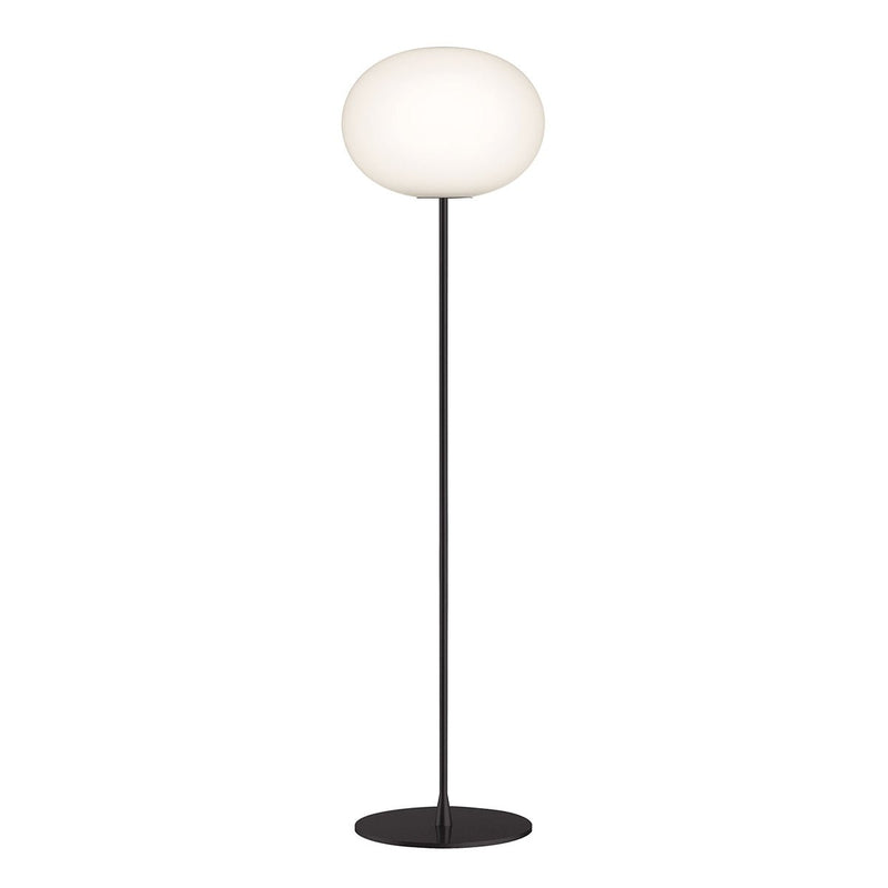 Flos Glo - Ball Dimmable Floor Lamp - Large/F3 - Flos - Floor Lamps - Matte Black - F3: 72.83