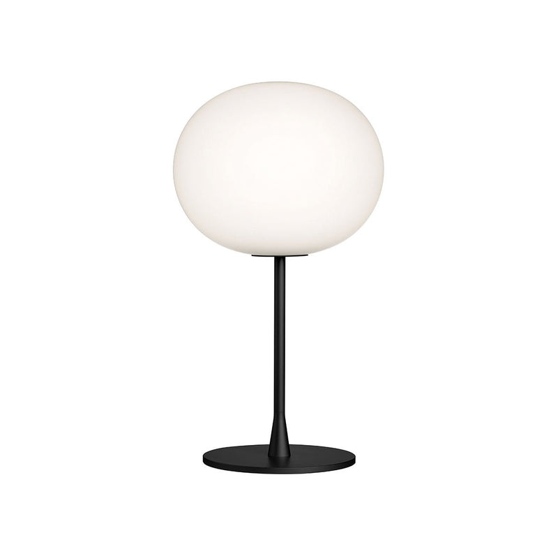 Flos Glo - Ball Modern Dimmable Table Lamp - Flos - Table + Task - Silver - T1 - 13