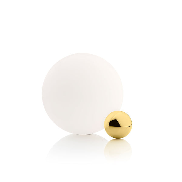 Flos Sphere Copycat Table Lamp - Flos - Table + Task - 24K Gold - HORNE