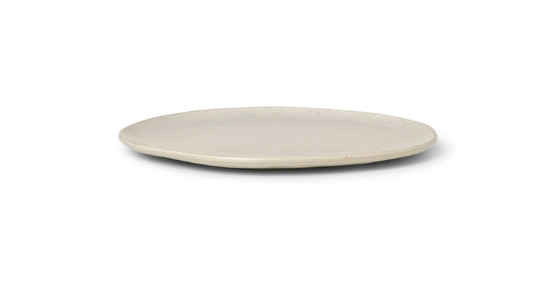 Flow Plate - Large - Ferm Living - Dinnerware - Black - HORNE
