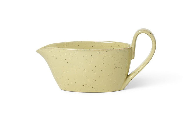 Flow Sauce Boat - Ferm Living - Dinnerware - Black - HORNE