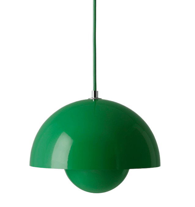 Flowerpot VP1 Pendant - &Tradition - Pendants - Signal Green - HORNE