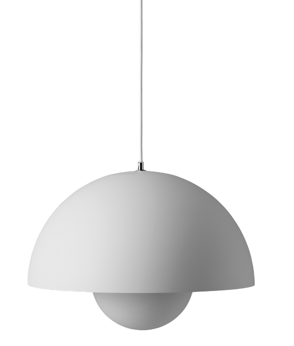 Flowerpot VP2 Pendant - &Tradition - Pendants - Grey Beige - Not UL Listed - HORNE