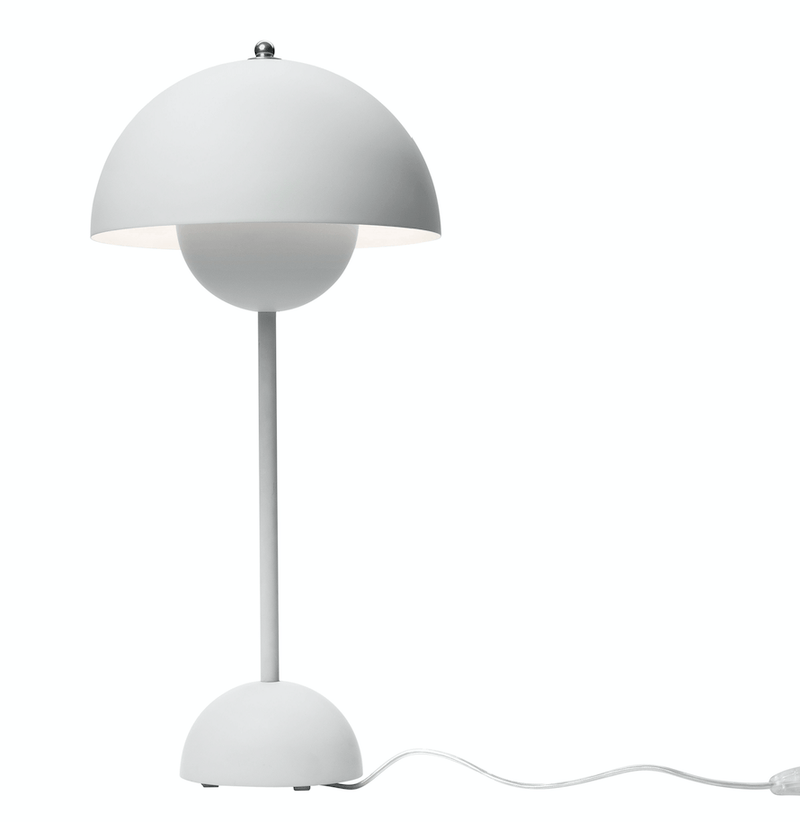 Flowerpot VP3 Table Lamp - &Tradition - Table + Task - Matte White - HORNE