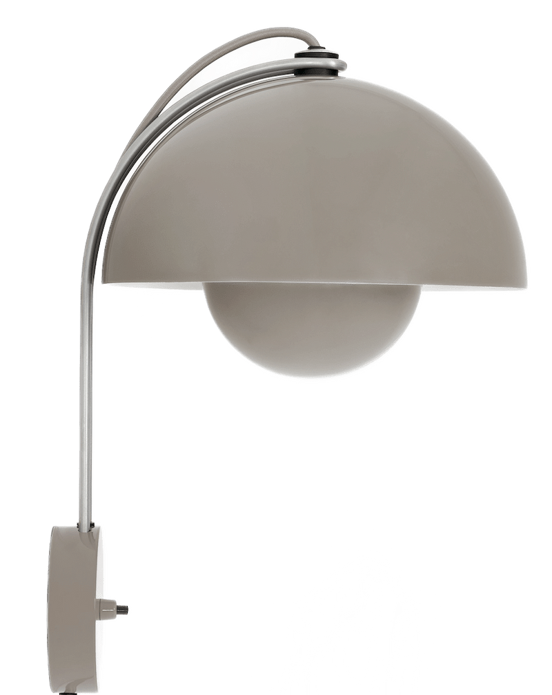 Flowerpot VP8 Wall Lamp - &Tradition Wall Sconces - Matte White - HORNE