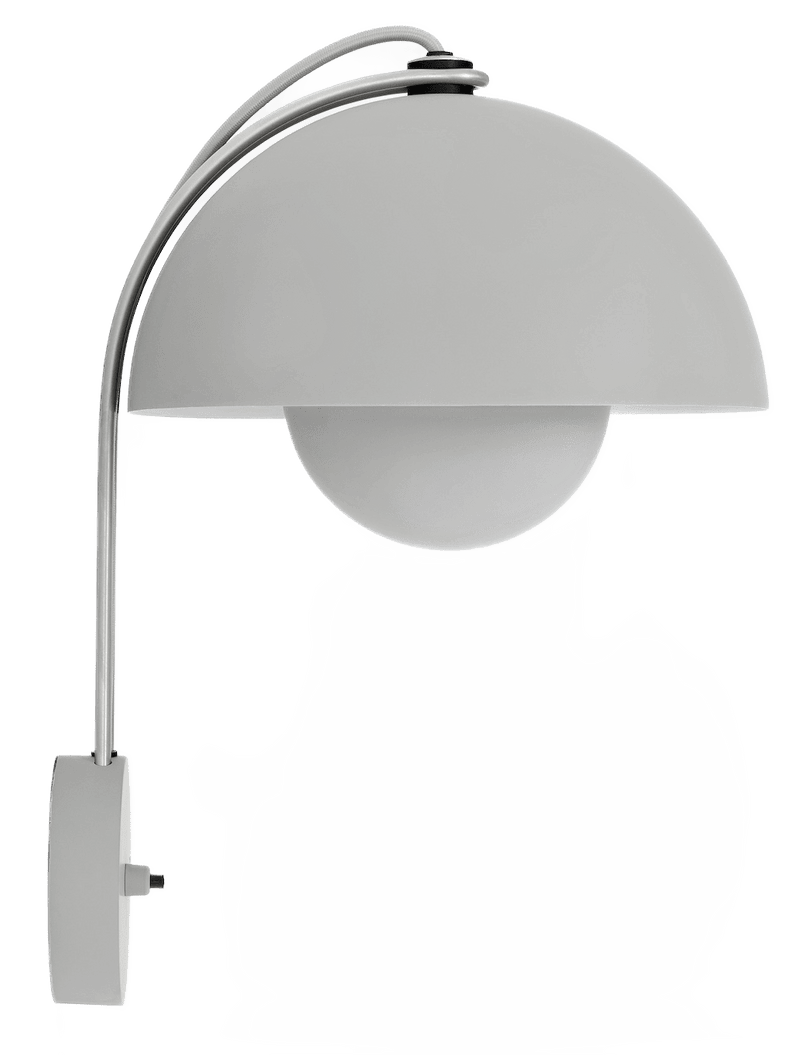 Flowerpot VP8 Wall Lamp - &Tradition Wall Sconces - Matte White - HORNE