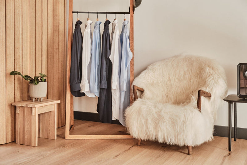 Fluffy Lounge Chair - Eikund - Chairs - White Oiled Oak - Natural White - HORNE