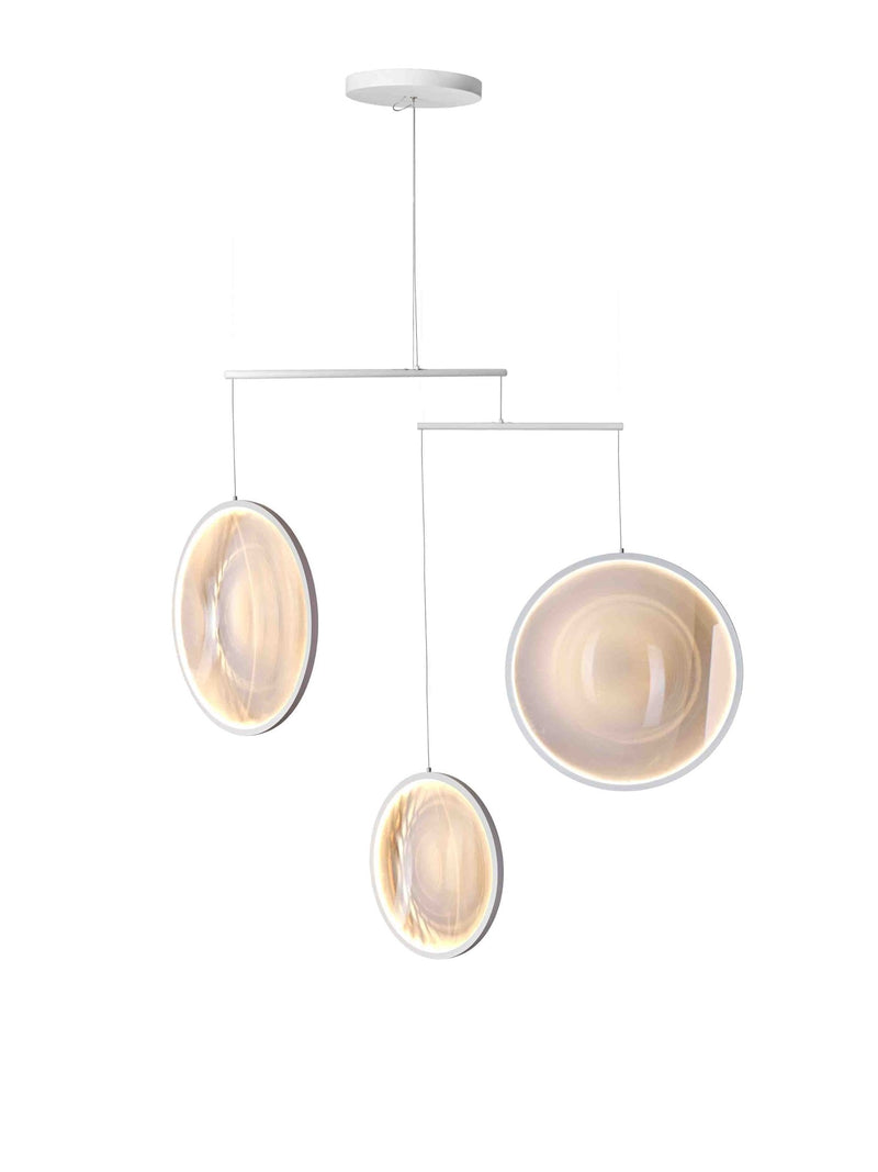 Focus Chandelier - DCW Editions - Chandeliers - 3 Discs - Black - HORNE