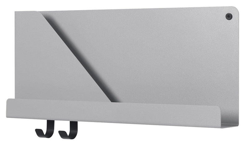 Folded Shelves - Muuto - Shelving - Small - Black - HORNE