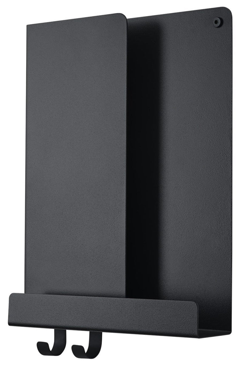 Folded Shelves - Muuto - Shelving - Small - Black - HORNE