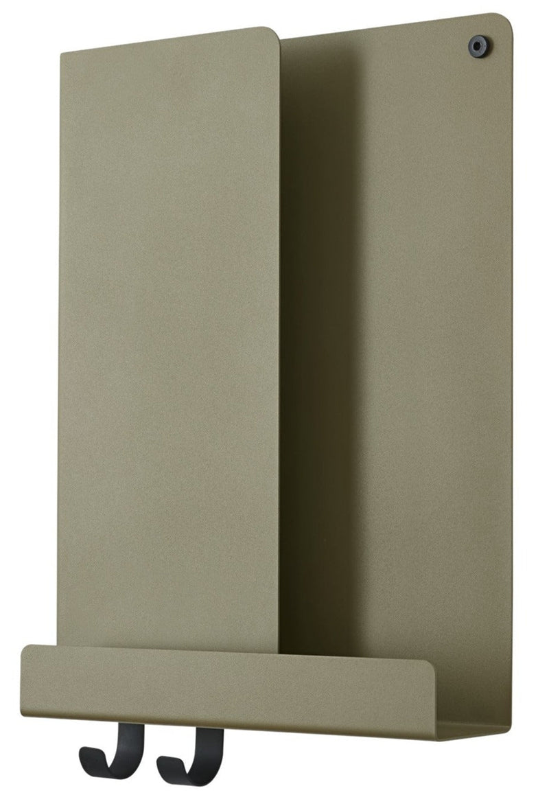 Folded Shelves - Muuto - Shelving - Small - Black - HORNE