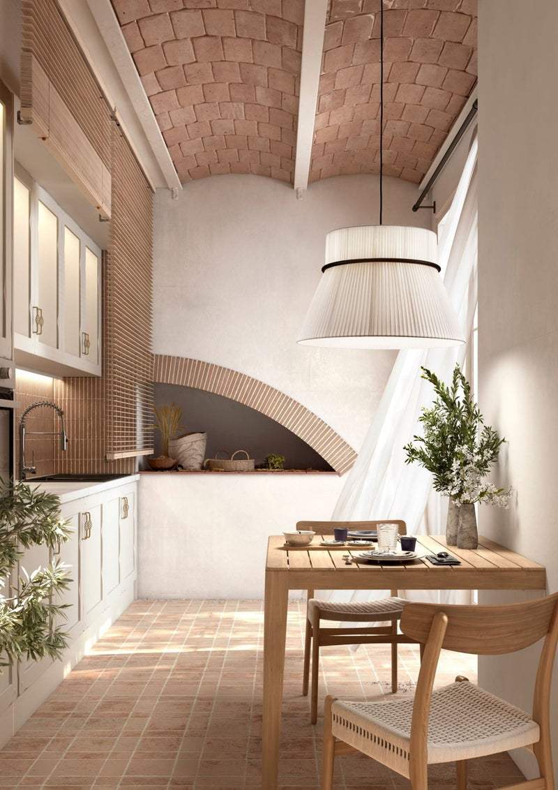 Folie S/60 Pendant Light - Bover - Pendants - Black Frame/ Cream Shade - HORNE