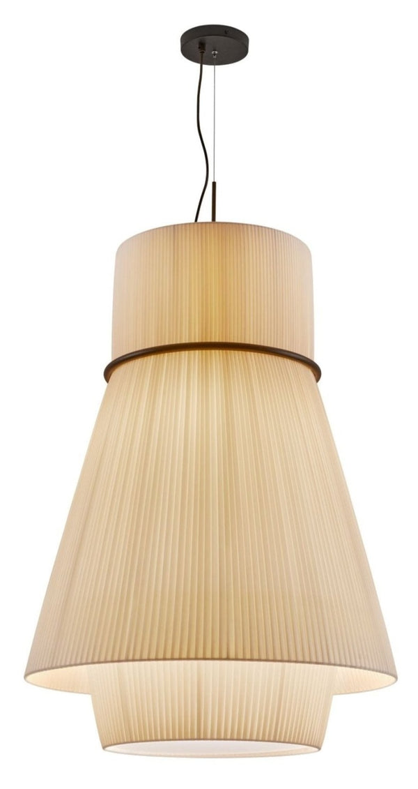 Folie S/70.2 Pendant Light - Bover - Pendants - Black Frame/ Cream Shade - HORNE