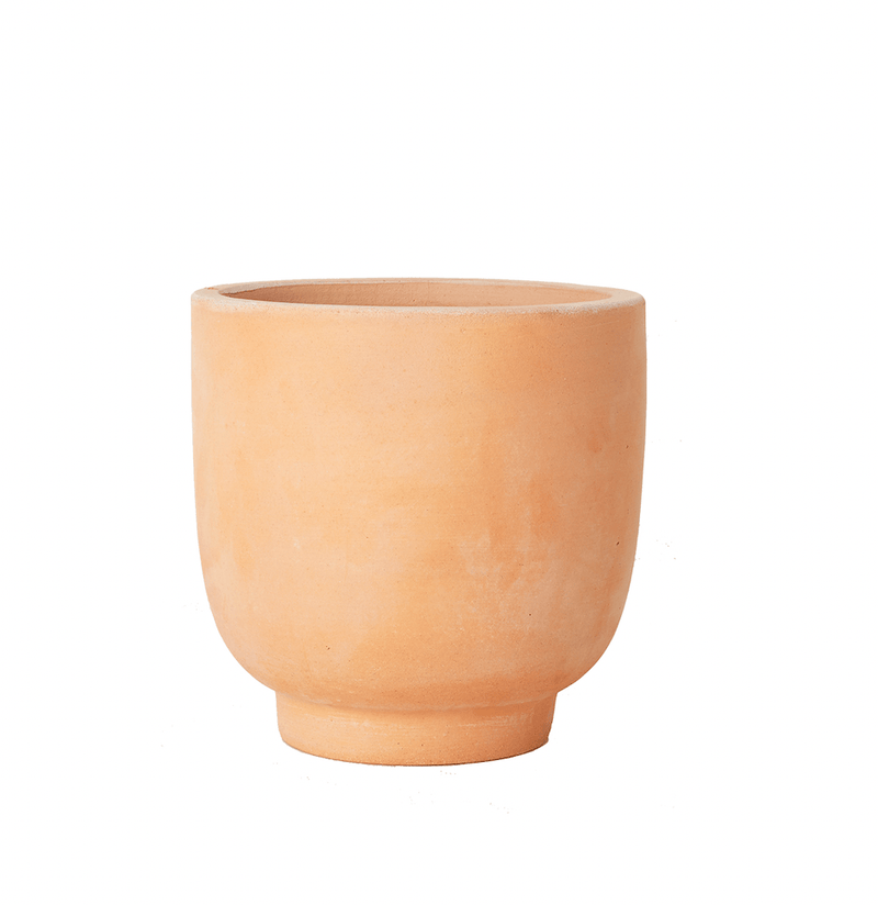 Footed Planter - Hawkins New York - Planters - Small - Terracotta - HORNE
