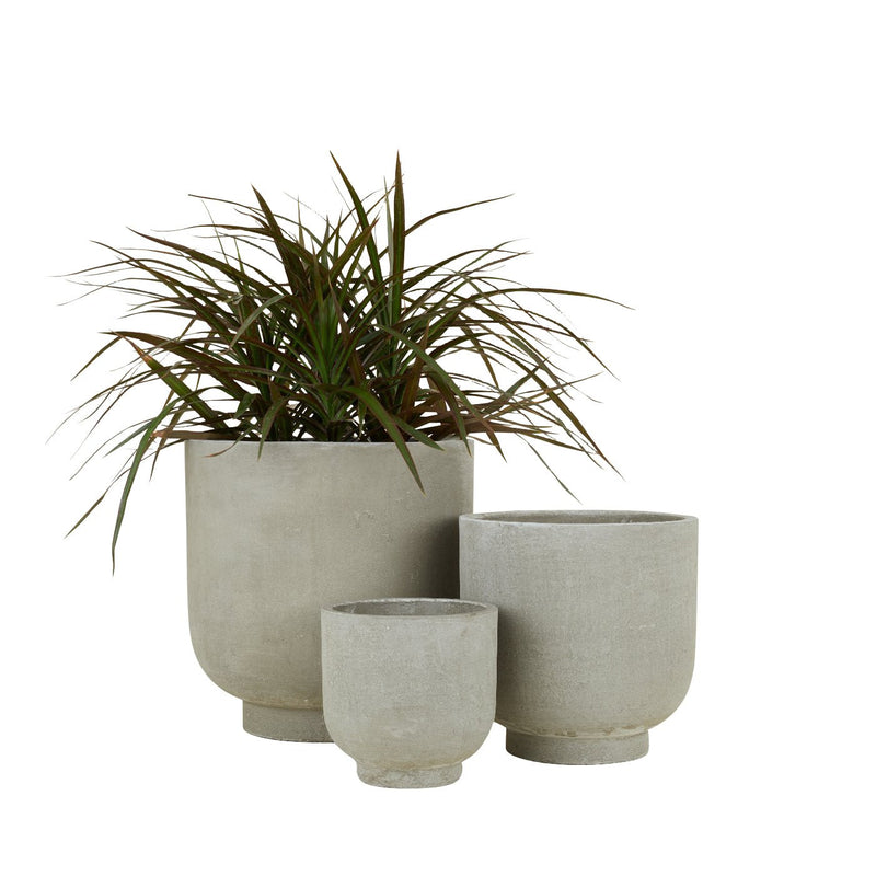 Footed Planter - Hawkins New York - Planters - Small - Terracotta - HORNE