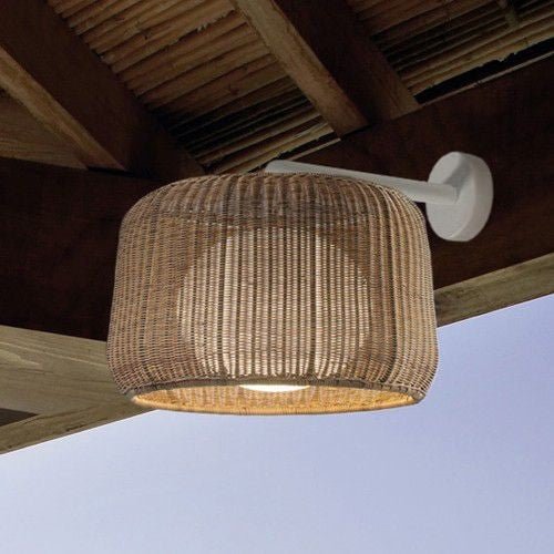 Fora Outdoor Wall Lamp - Bover - Outdoor Lights - Light Beige - Natural White - HORNE