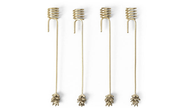 Forest Christmas Tree Candle Holders - Set of 4 - Ferm Living - Candle Holders - HORNE