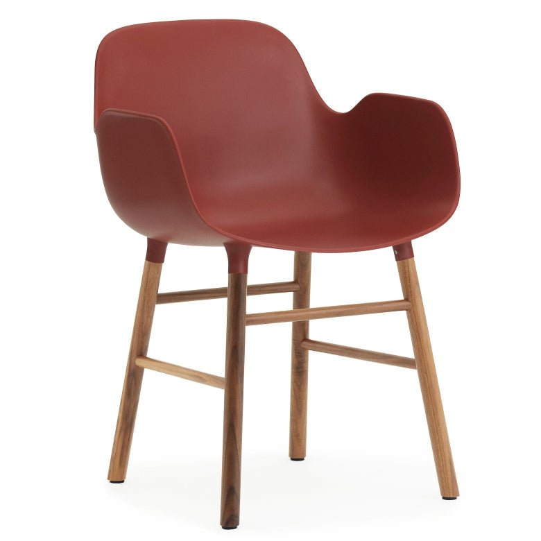 Form Armchair - Normann Copenhagen - Chairs - Black - Lacquered Steel - HORNE