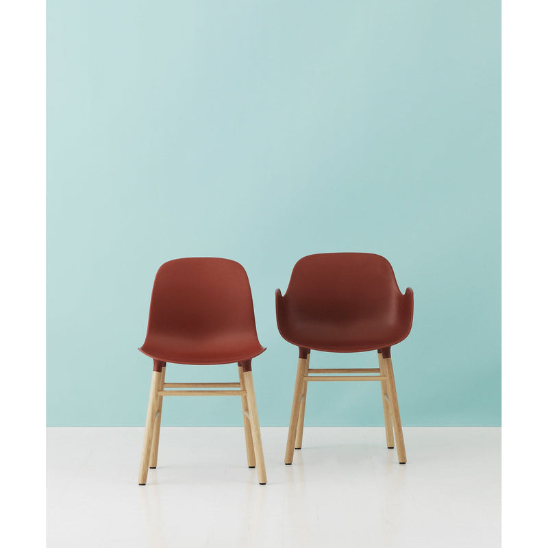 Form Armchair - Normann Copenhagen - Chairs - Black - Lacquered Steel - HORNE