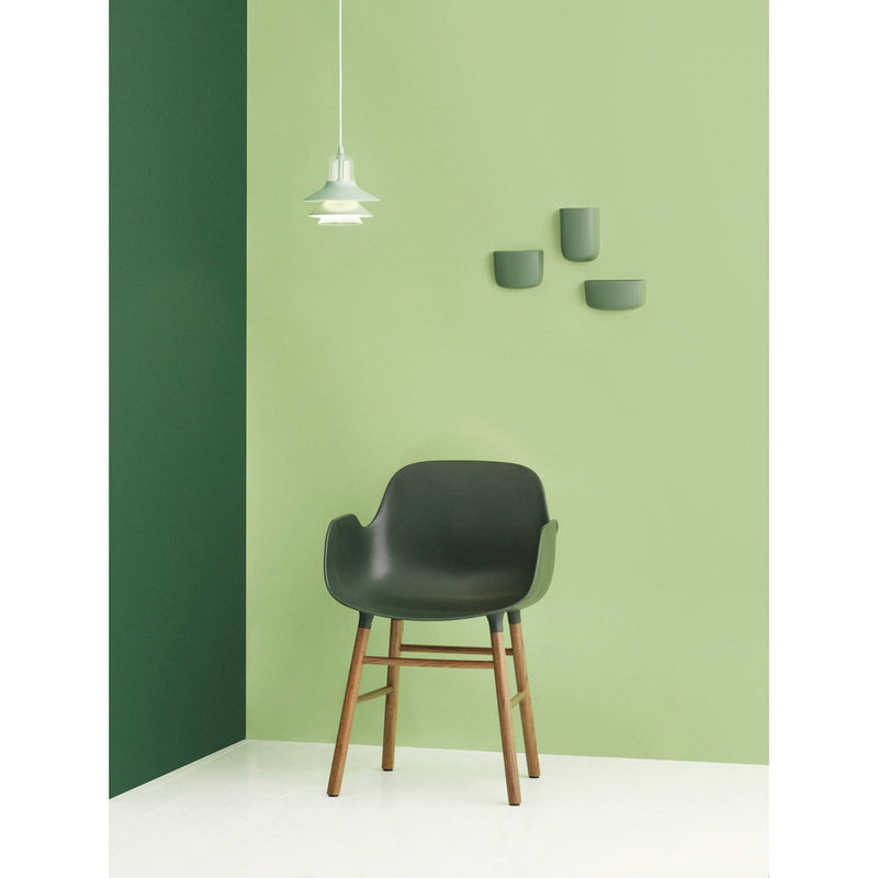 Form Armchair - Normann Copenhagen - Chairs - Black - Lacquered Steel - HORNE