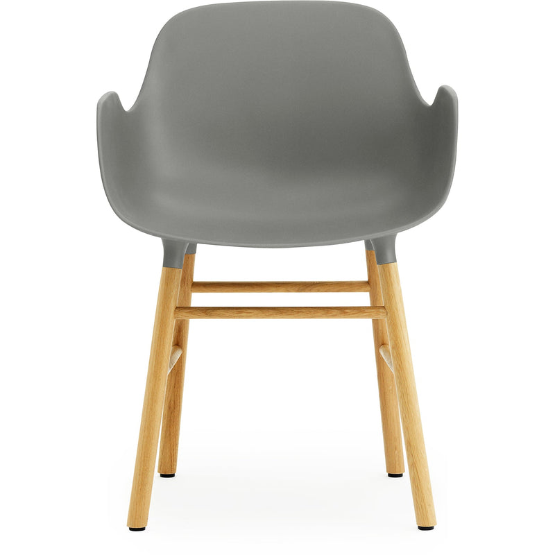 Form Armchair - Normann Copenhagen - Chairs - Black - Lacquered Steel - HORNE