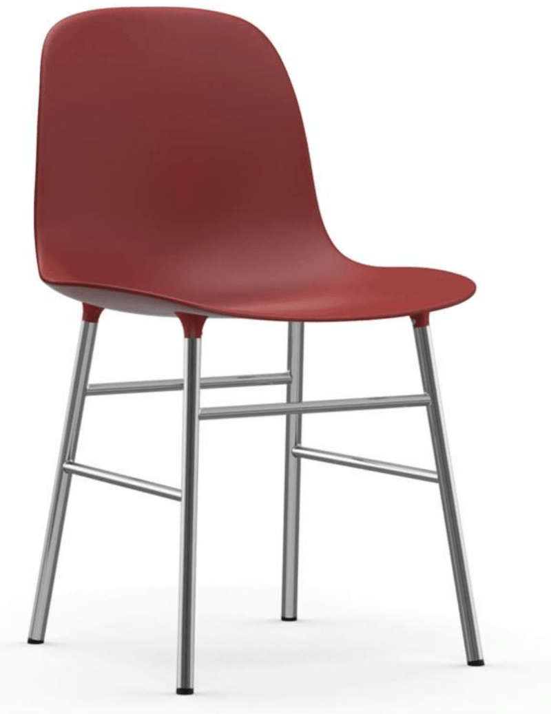 Form Chair - Chrome - Normann Copenhagen - Chairs - Blue - HORNE