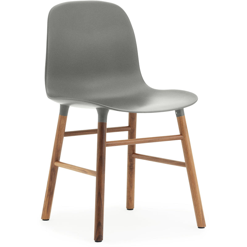 Form Chair - Wood - Normann Copenhagen - Chairs - Black - Walnut - HORNE