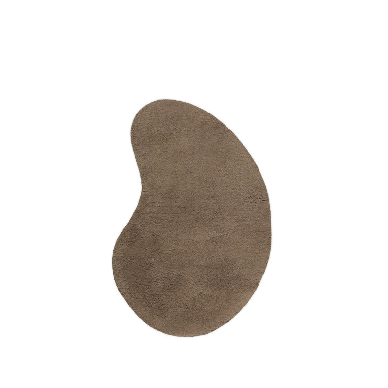 Forma Wool Rug - Ferm Living  Rugs - Small - Ash Brown - HORNE