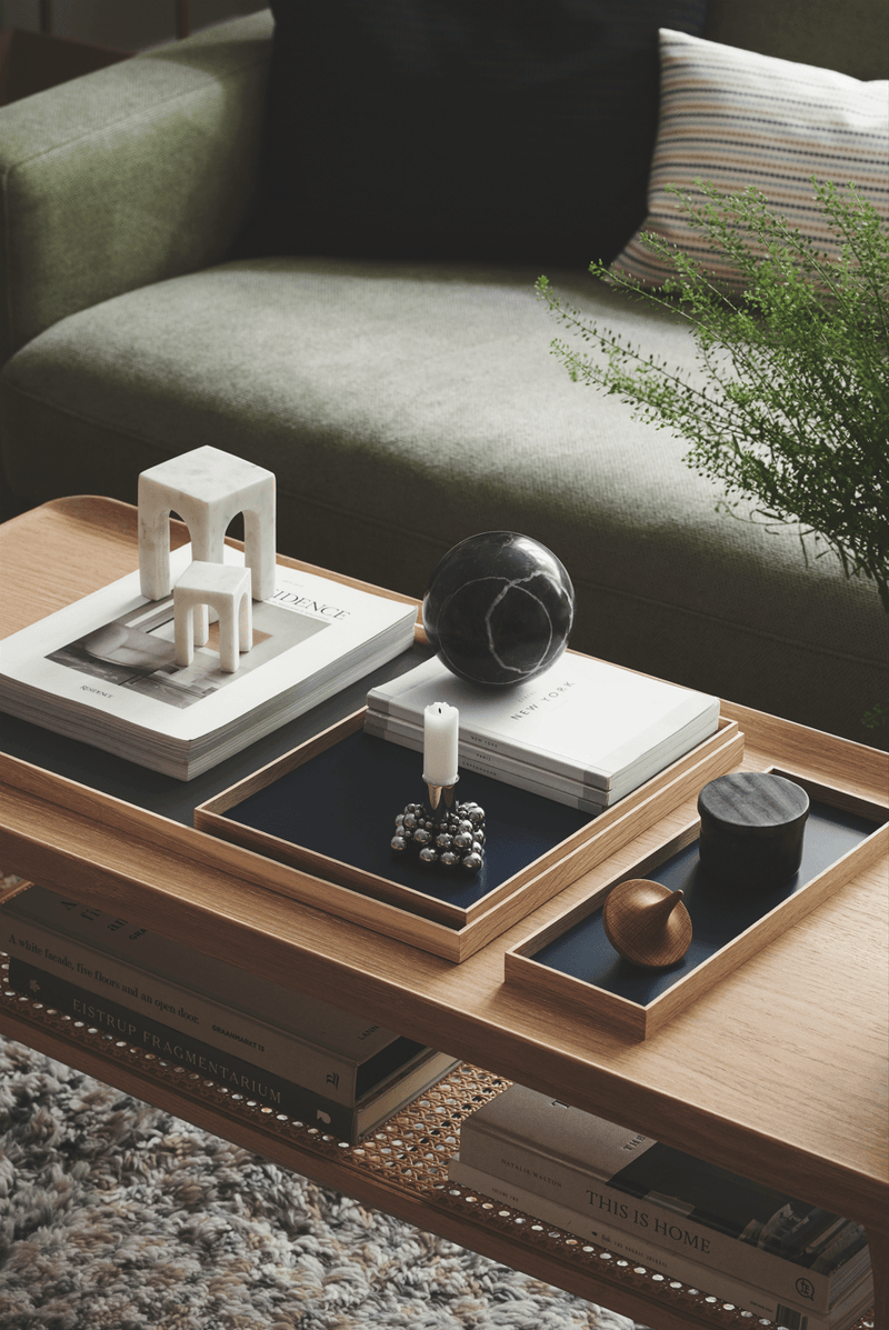 Frame Oak Tray - Gejst - Storage + Organization - Grey - Small - HORNE