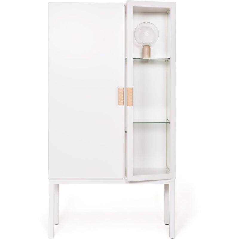 Frame Semi Cabinet - Asplund - Sideboards + Cabinets - White - 15 - Natural - HORNE