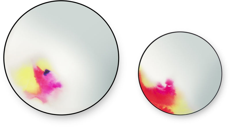 Francis Wall Mirror - Petite Friture - Mirrors - Small - Blue Watercolor - HORNE