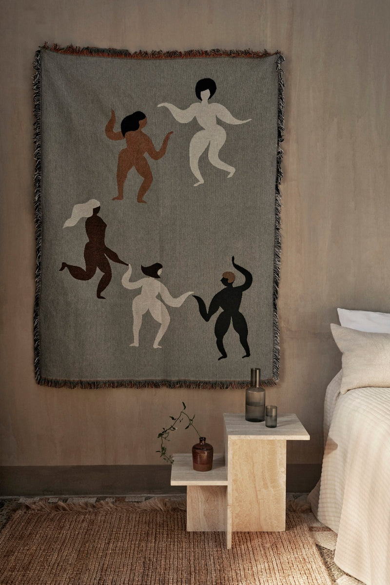 Free Tapestry Blanket - Ferm Living - HORNE