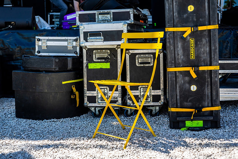 French Bistro Folding Chair - Set of 2 - Fermob - Outdoor Furniture - Acapulco Blue - HORNE