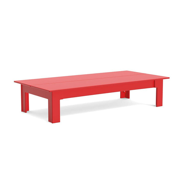 Fresh Air Cocktail Table - 62" - Loll Designs - Outdoor Furniture - Apple Red - HORNE