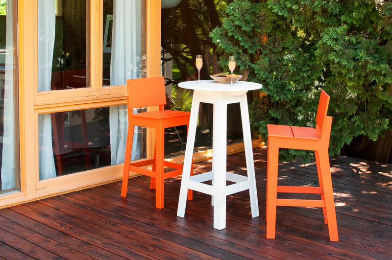 Fresh Air Counter Stool - Loll Designs - Outdoor Furniture - Black - HORNE