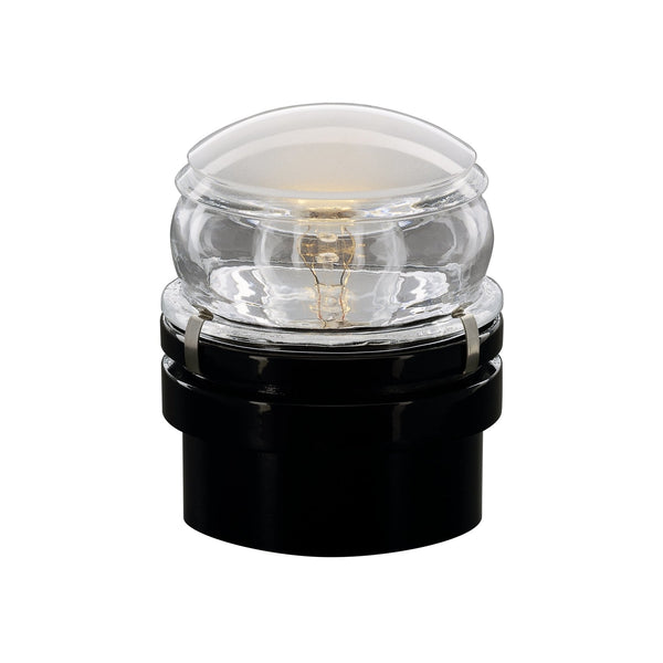 Fresnel Outdoor Wall Lamp - Oluce - Outdoor Lights - Black - Incandescent - HORNE