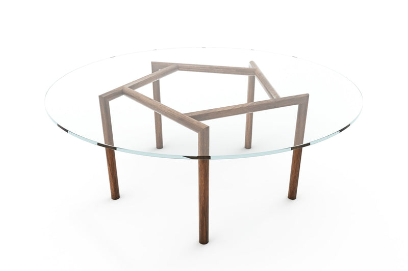 Gallagher Coffee Table - Tronk - Tables + Desks - Oak - Clear - HORNE