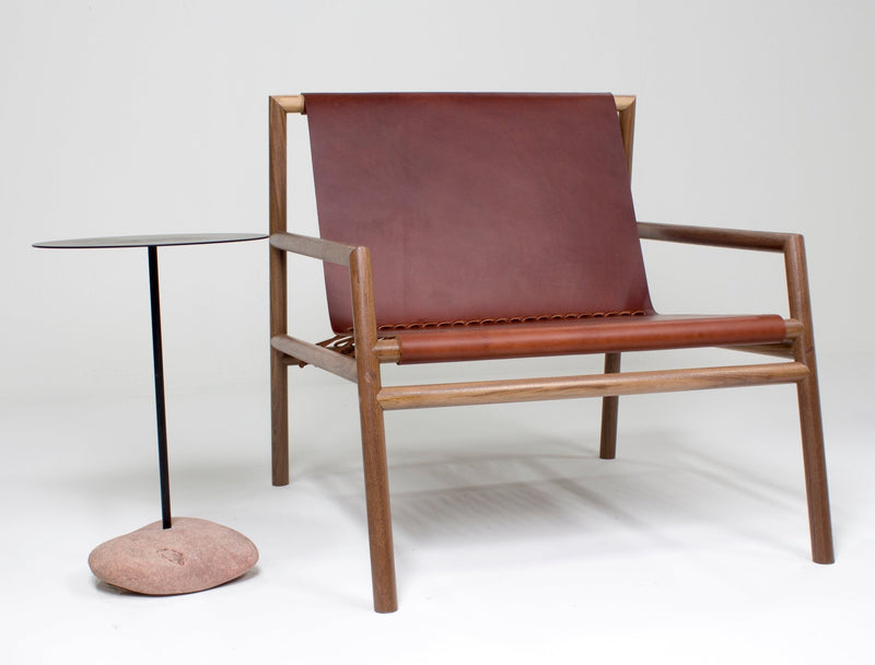 Gallagher Lounge Chair - Walnut - Tronk - Chairs - Black - HORNE