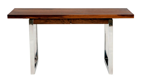 GAX 24 Desk - Artless - Desks - 48"W - Without Drawer - Stainless Steel - HORNE