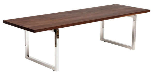 GAX 36 Dining Table - Artless - Tables + Desks - 72"W - Stainless Steel - HORNE