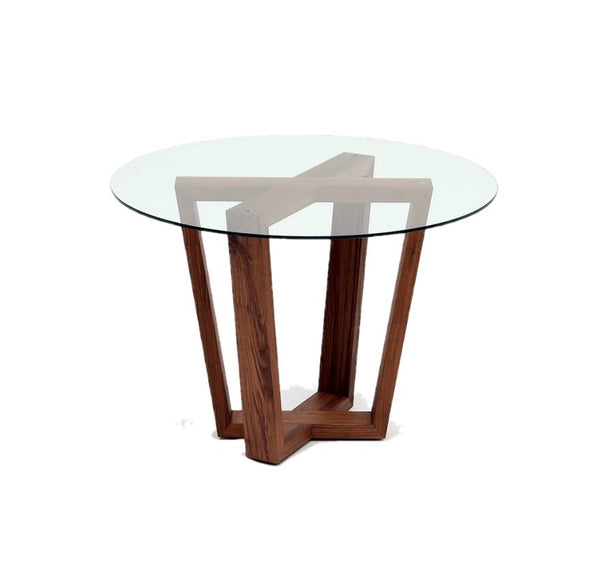 GAX XW Table - Artless - Tables + Desks - Walnut - 36"Dia. - HORNE