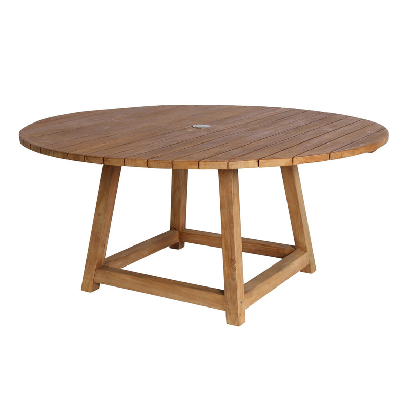 George Teak Round Table - Sika Design - Outdoor Furniture - Medium - 47