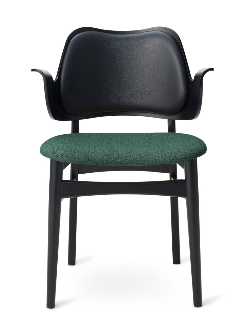Gesture Dining Chair - Upholstered Back and Seat - Warm Nordic - Chairs - Sprinkles 274/ Black Oak - HORNE