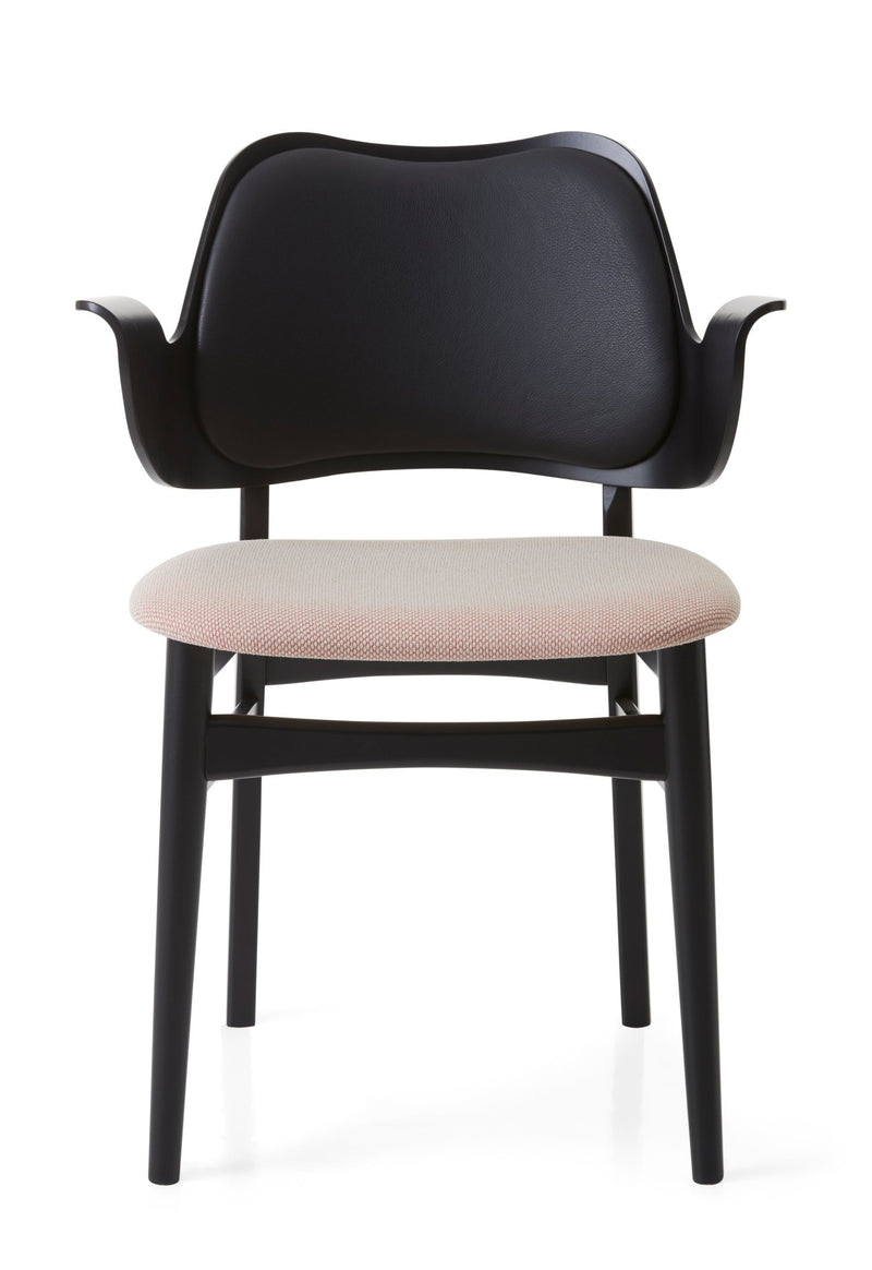 Gesture Dining Chair - Upholstered Back and Seat - Warm Nordic - Chairs - Sprinkles 274/ Black Oak - HORNE
