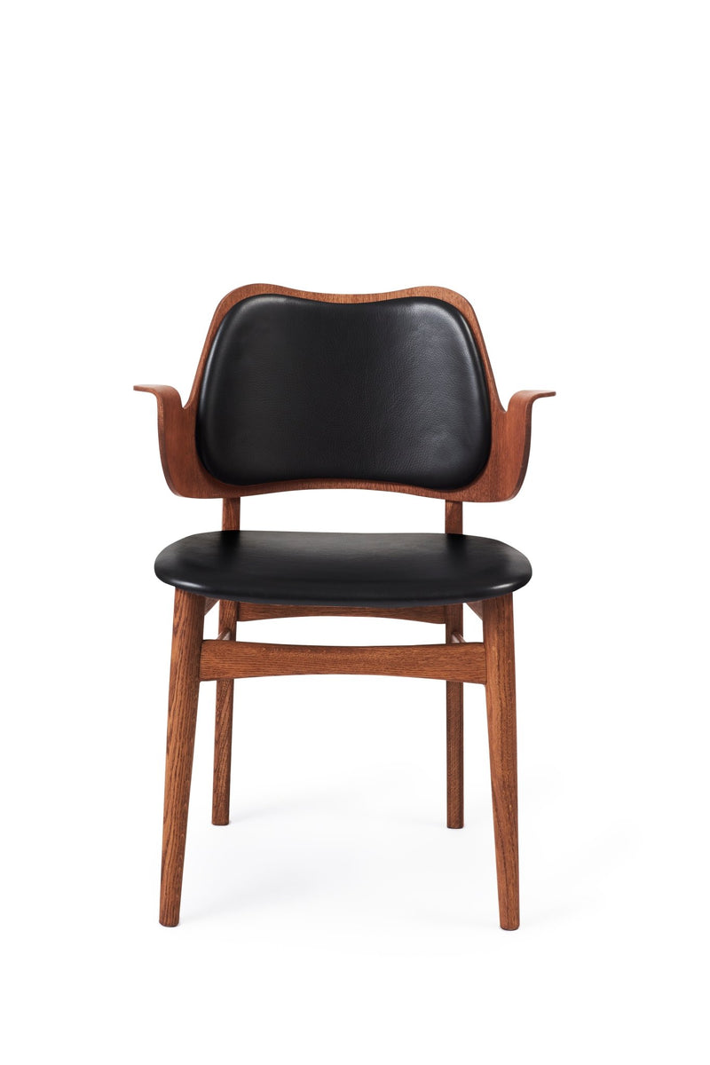 Gesture Dining Chair - Upholstered Back and Seat - Warm Nordic - Chairs - Sprinkles 274/ Black Oak - HORNE