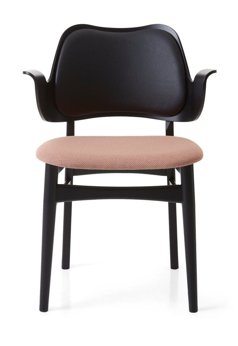 Gesture Dining Chair - Upholstered Back and Seat - Warm Nordic - Chairs - Sprinkles 274/ Black Oak - HORNE