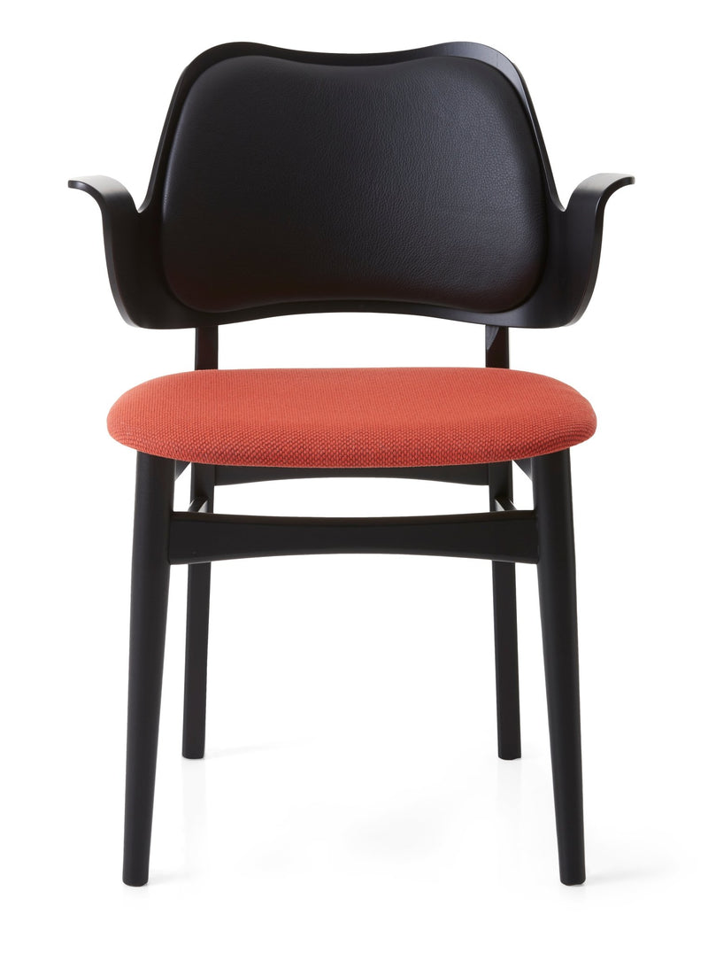 Gesture Dining Chair - Upholstered Back and Seat - Warm Nordic - Chairs - Sprinkles 274/ Black Oak - HORNE